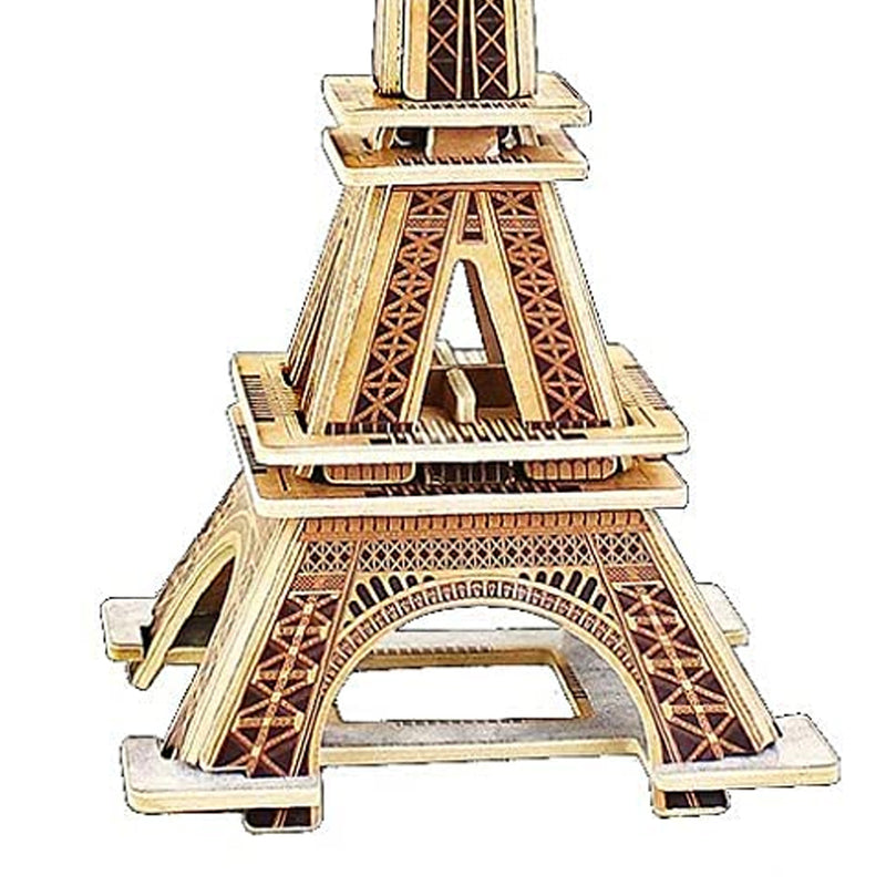 Puzzle 3D en Bois Tour Eiffel - 22 pièces