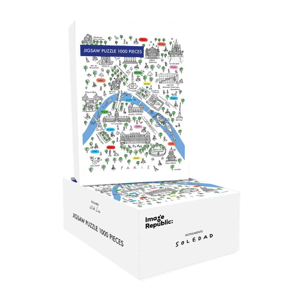 Puzzle Soledad Monuments De Paris - 48 cm x 68 cm