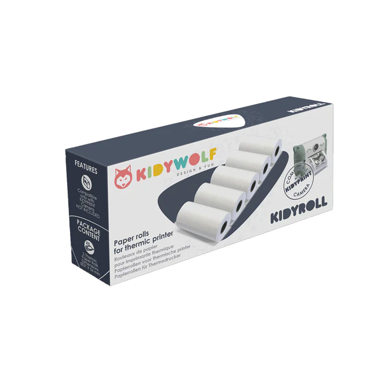 5 Kidyroll Refill Rolls for Kidyprint