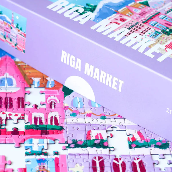 Puzzle Riga Market - 1000 Pièces