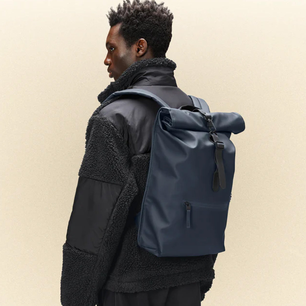rains warranty backpack Rains in Black for 99.90 Wintry weather cant stop you when youre outfitted with Rains sleek and stylish commuter Rain Gear Rains Backpack Mini