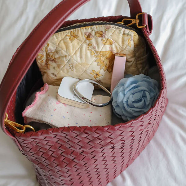 Sac à bandoulière Dagmar tressé