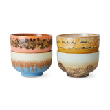 Lot de 4 Bols à Nouilles Seabreeze 70s - ø 13,5 cm | Fleux | 3