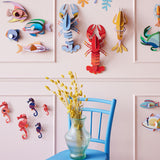 Décoration murale Sea Horses - Lot de 3 | Fleux | 4