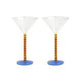Set de 2 Coupes Perle - Ambre