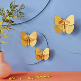 Set De 3 Décorations Murale Yellow Butterflies | Fleux | 6