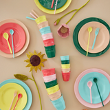 Lot de 6 Fourchettes à gâteau Dance Out Colors en mélamine | Fleux | 4