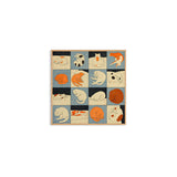 Affiche Sleeping Cat - 50 x 50 cm | Fleux | 2