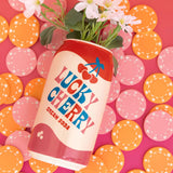 Vase Soda Lucky Cherry Cream | Fleux | 6