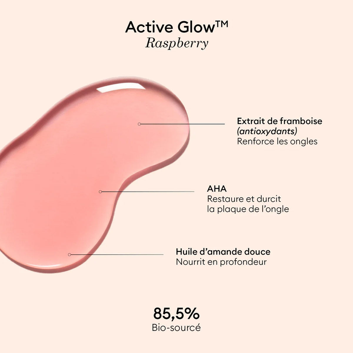 soin active glow raspberry - manucurist | fleux – Fleux