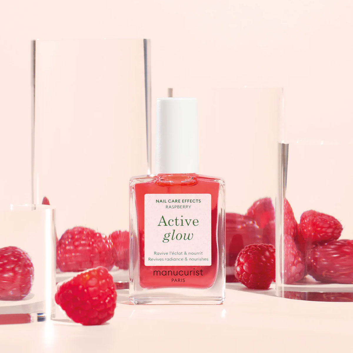 soin active glow raspberry - manucurist | fleux – Fleux