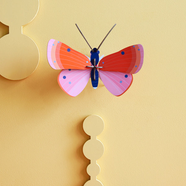 Décoration murale Papillon Speckled Copper en carton recyclé