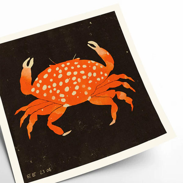 Affiche Enikő Eged - Spotted Crab - 50 x 50 cm