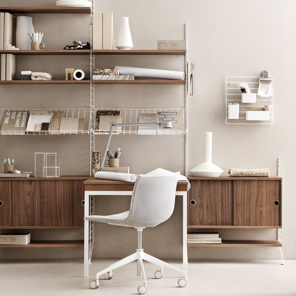 Porte-magazine - 78 x 30 cm - Blanc