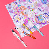 Coffret 5 Stylos Kawaii | Fleux | 5