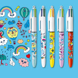 Coffret 5 Stylos Kawaii | Fleux | 4