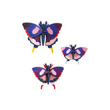 Décoration murale Swallowtail Butterflies - Lot de 3 | Fleux | 4