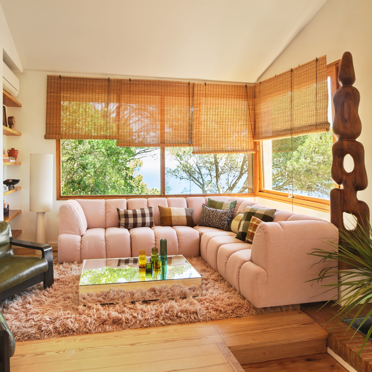 Table basse Mirror Block - Transparente - HK Living | Fleux