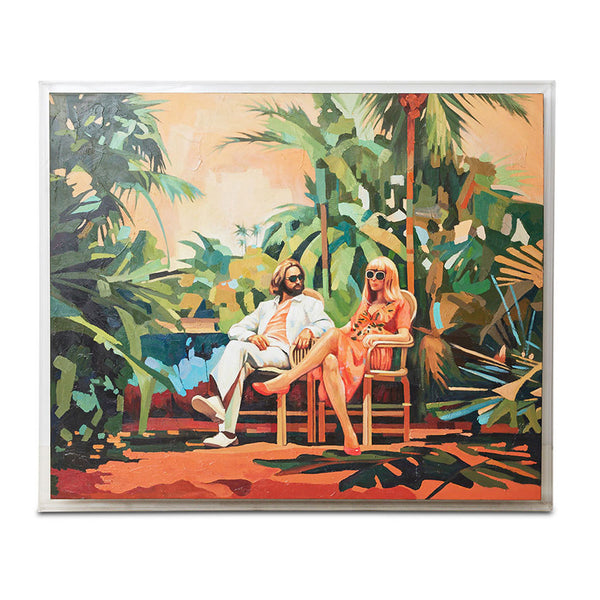 Conversation Wall Art - 152 x 4 x 127 cm