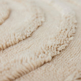 Tapis rond - Crème | Fleux | 4