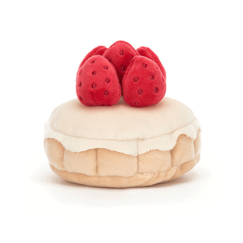 Peluche Pretty Pâtisserie Tarte Aux Fraises