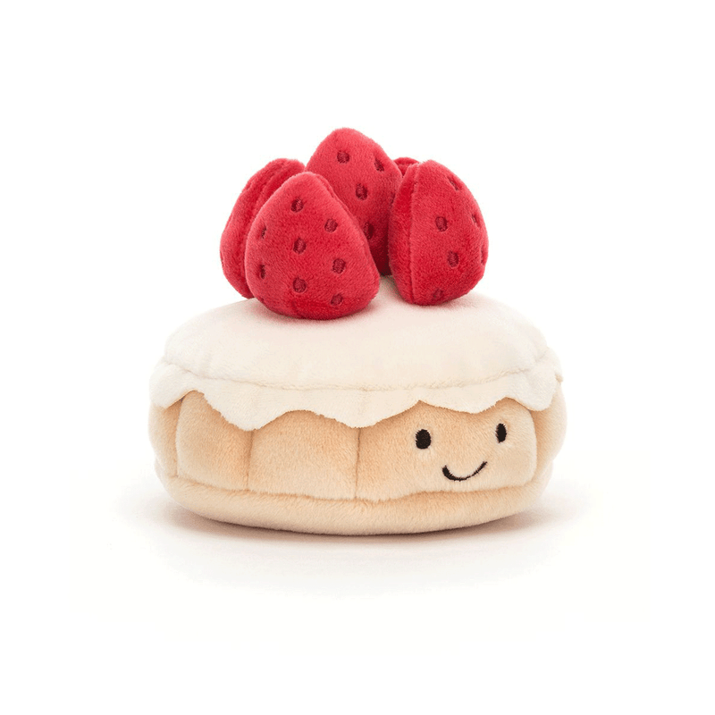 Peluche Pretty Pâtisserie Tarte Aux Fraises