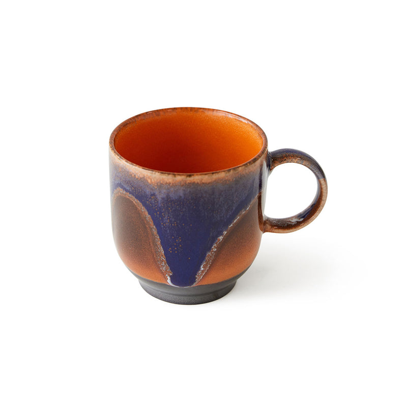 Tasse à Café en Céramique 70'S Arabica - 10.8 x 7.5 x 8 cm
