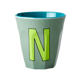 Letter N melamine cup | Fleux | 3