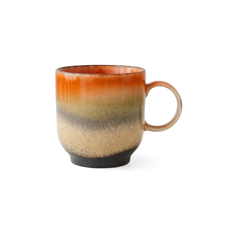 Tasse à Café Céramique 70'S Robusta - 10.8 x 7.5 x 8 cm