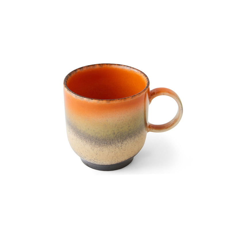 Tasse à Café Céramique 70'S Robusta - 10.8 x 7.5 x 8 cm