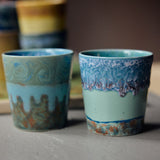 Set de 2 tasses à café 70s Van Gogh - Self Portrait | Fleux | 8