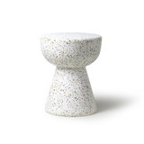 Terrazzo Side Table - White | Fleux | 4