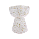 Terrazzo Side Table - White | Fleux | 7