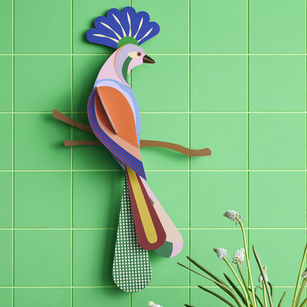 Décoration murale Oiseau de paradis Tinjil