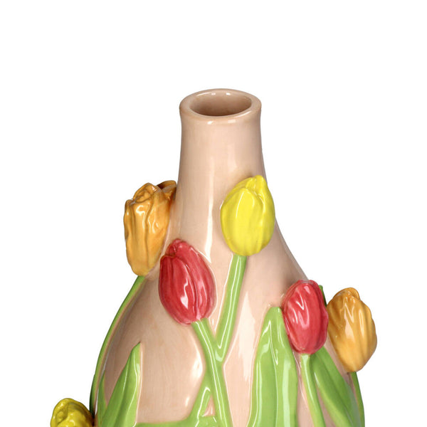 Vase Tulipes - 14 x 14 x 30 cm