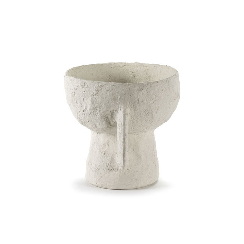 Paper mache Earth vase - h 22.5 cm