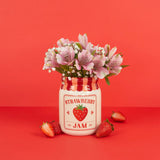 Mini vase Jam - Confiture de fraise | Fleux | 4