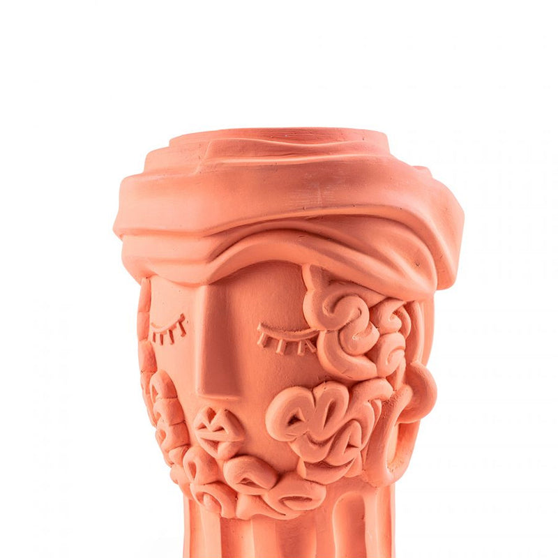 Vase Man - 25 cm x 23 cm x 33 cm - Terracotta