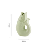 Carafe / Vase Monsieur Carafon Poisson - Vert Mousse | Fleux | 7