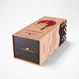 Coffret Verre à vin topographic Everest | Fleux | 9