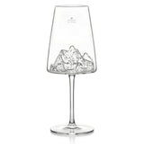 Coffret Verre à vin topographic Everest | Fleux | 11