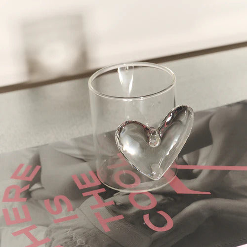 Verre à eau Heart