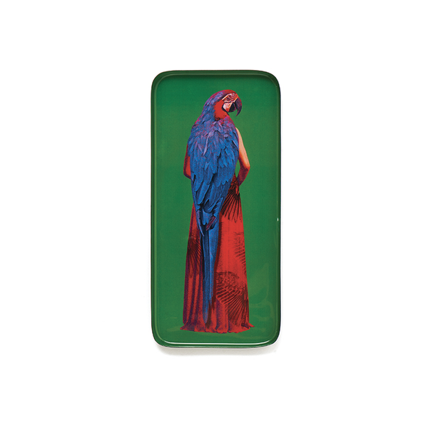 Isadora rectangular iron tray - 12.5 × 28 cm