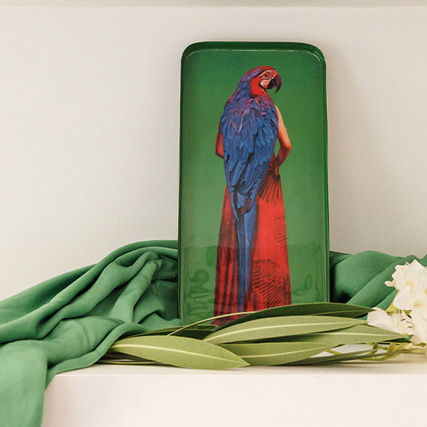 Isadora rectangular iron tray - 12.5 × 28 cm