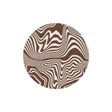Set de table Rond Kakao en vinyle - Ø 38 cm | Fleux | 8
