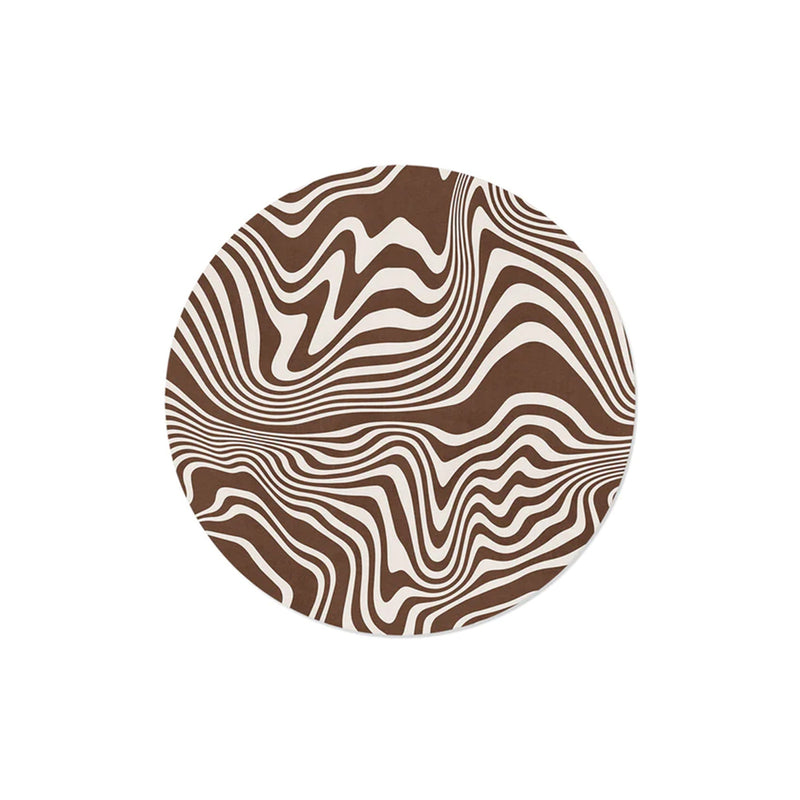 Set de table Rond Kakao en vinyle - Ø 38 cm