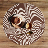 Set de table Rond Kakao en vinyle - Ø 38 cm | Fleux | 9