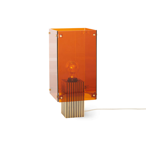 Lampe de table Corner - h 35,5cm - Orange