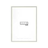 Cadre Chêne - 50 x 70 cm | Fleux | 34
