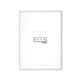 Cadre Chêne - 50 x 70 cm | Fleux | 28